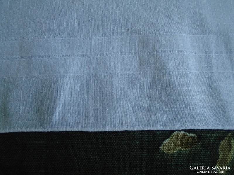 2 pcs. Large cotton monogrammed handkerchief for men.