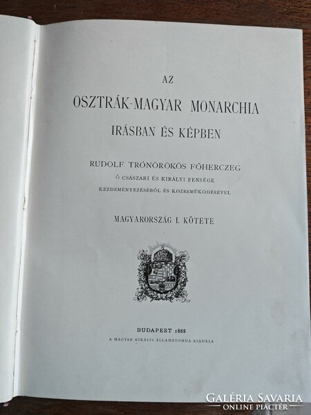 Osztrák Magyar Monarchia  Magyarország kötet