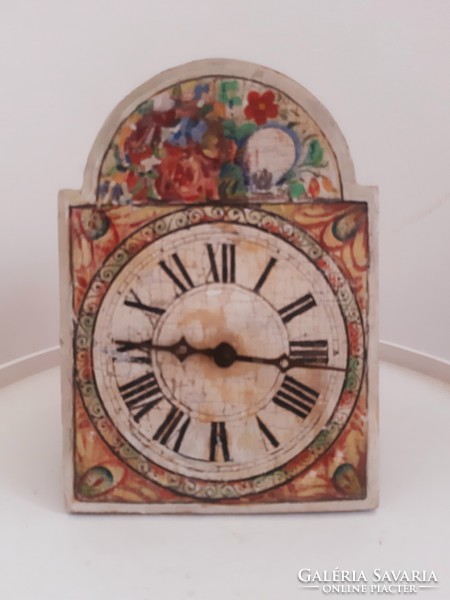 Antique painted kitchen clock from the late 1800s!