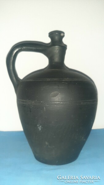 Antique ceramic/earthenware water jug from Mohács