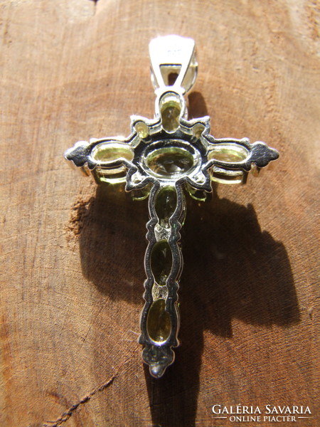 Silver cross pendant (240126)