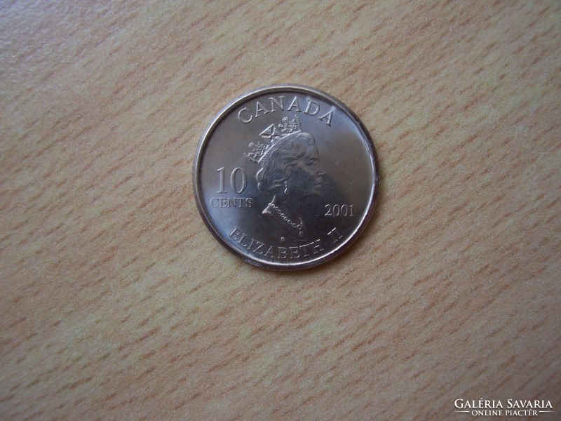 Canada 10 cents 2001 