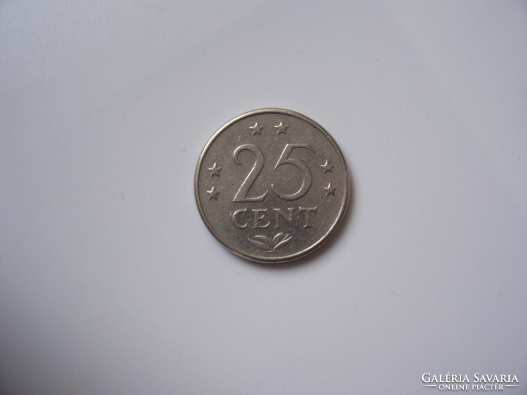 Netherlands Antilles 25 cents 1971