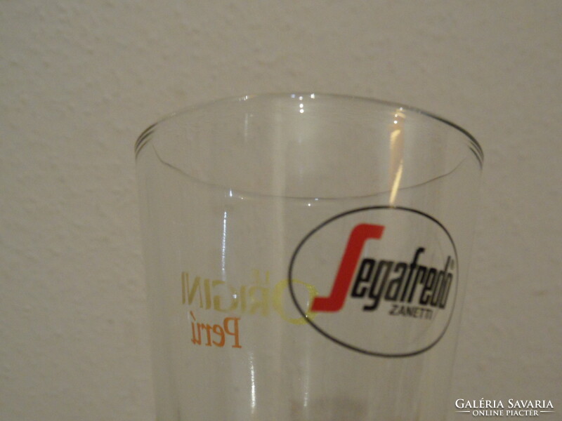 Segafredo üveg pohár ( 6 db. )