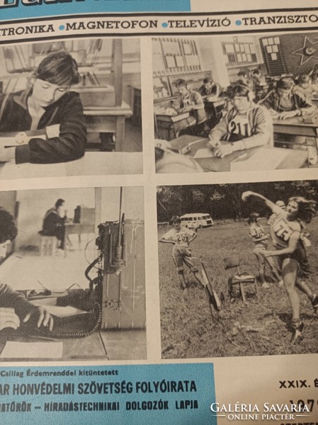 Ràdió technikai  A magyar honvèdelmi szövetség lapja  1979/12db/ könyv/ újság/Kèpregèny/.