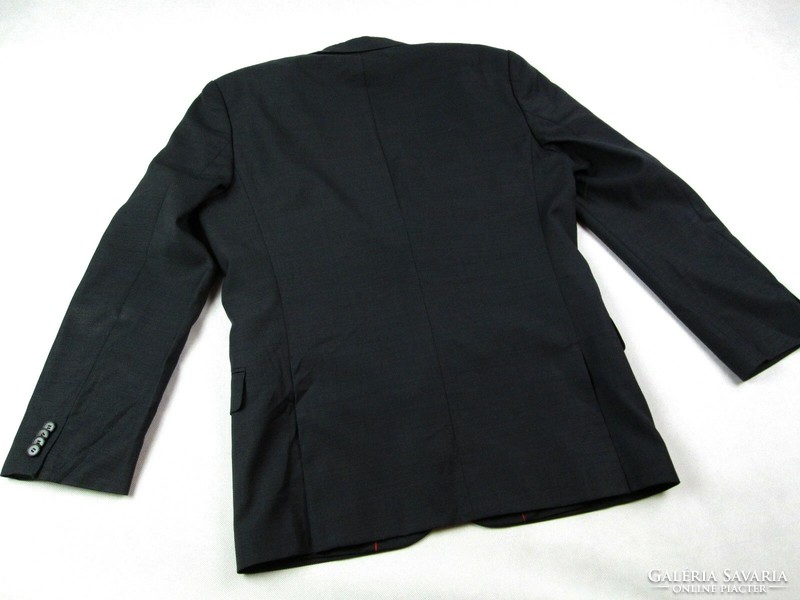 Original hugo boss (m / l - size 48) elegant very serious men's dark gray woolen jacket