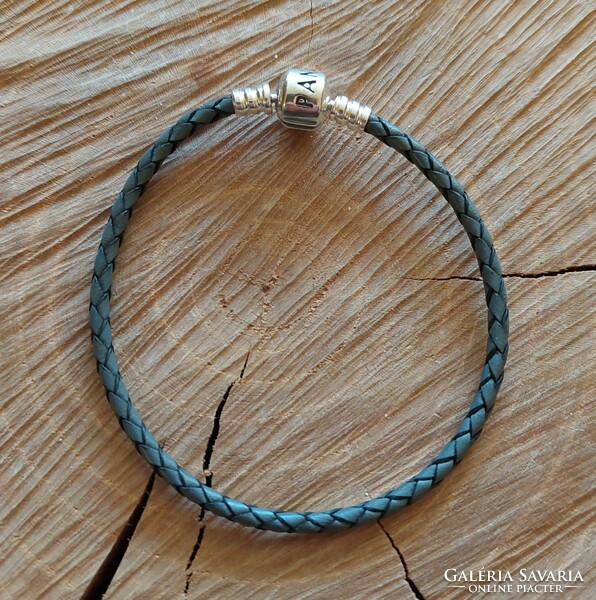 Braided leather pandora bracelet