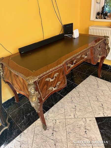 Large copper desk