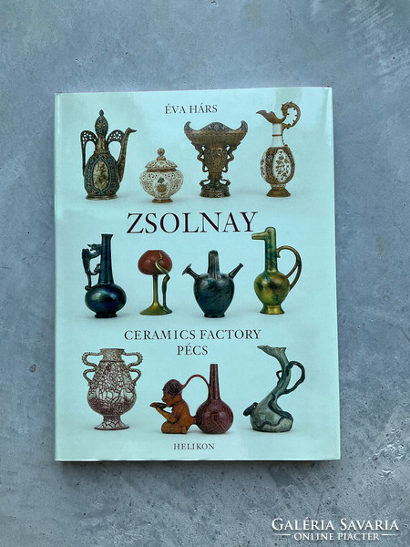 Book in English or German - new condition. Zsolnay book, Zsolnay ceramics.
