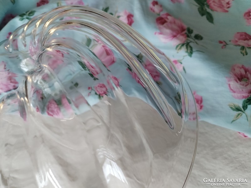 Glass, kuglóf shape - with a nostalgic character