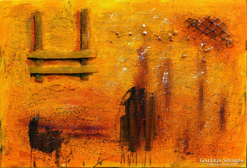 Tear - 40x60cm abstract canvas picture palaics e. From a creator