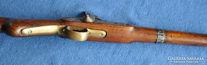English type 130 cm bolt-action rifle, made for the East India Company