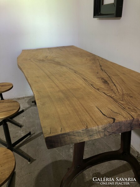 Dining table, dining table, industrial table, loft table