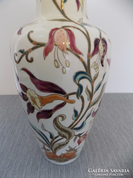 New Zsolnay 42 cm orchid vase!