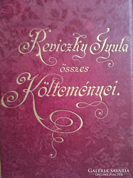 Reviczky Gyula összes költeményei 1895.