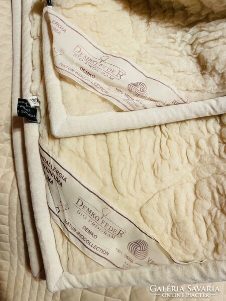 2 Pcs original Demko Feder waist cushion 100% wool 135*180 cm