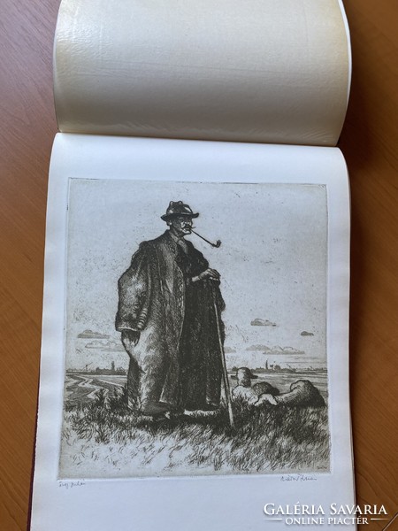 A collection of etchings by István Zádor