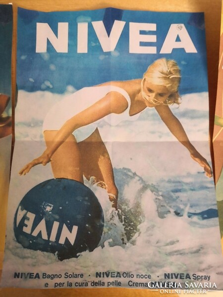 3db Nivea Creme retro/vintage reklám poszter