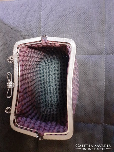 Small crochet casual purse