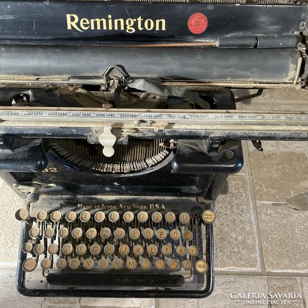 Antique remington typewriter