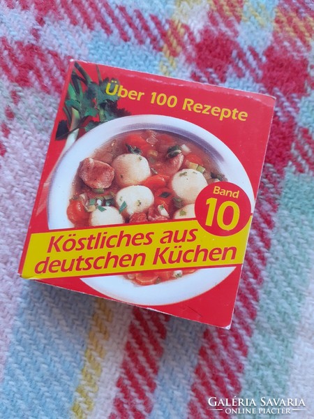 Mini könyv Maggi Kochstudio Band 10 német receptek képekkel 1997
