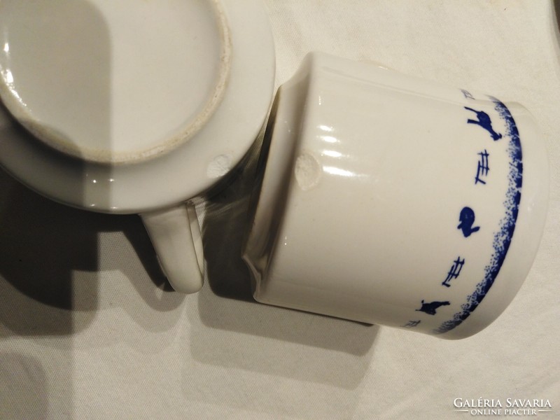 Ceramic, coffee, tea set - oxford - Brazilian / 2 persons