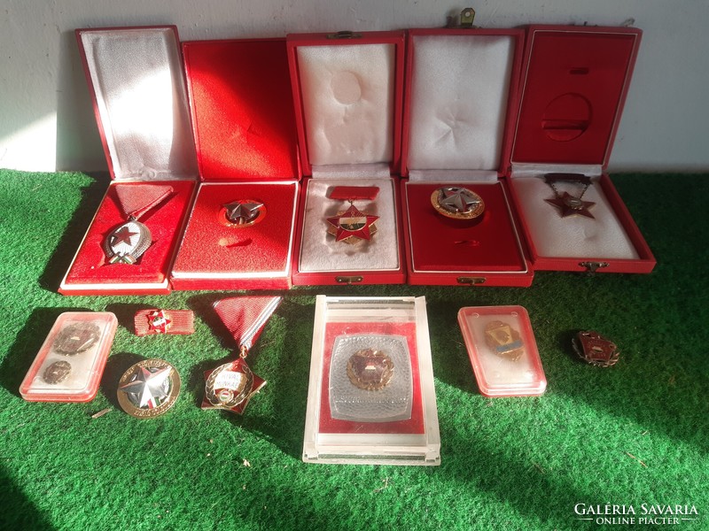Socialist coins, awards, 10 pieces for sale!