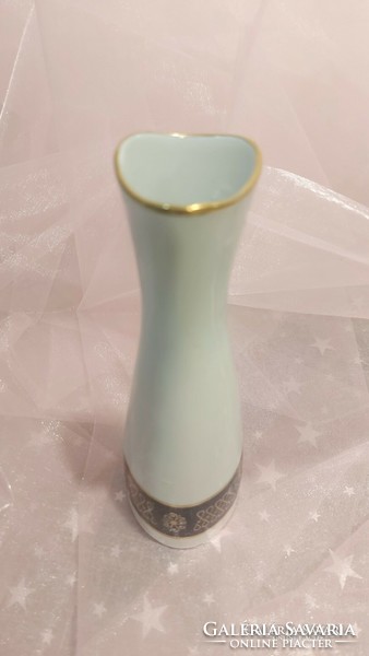 Német Echt kobalt porcelán váza.