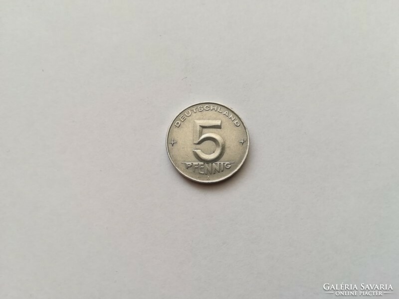 Germany (East Germany, GDR) 5 pfennig 1953 a