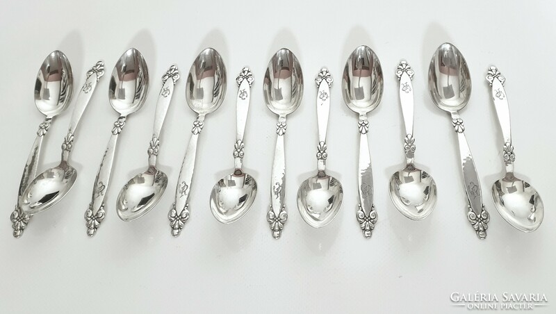 12 Personal, silver, wilkens&söhne, schloss kronborg 191-piece cutlery set