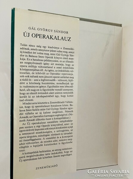 Gál György Sándor Új operakalauz 1-2. Zeneműkiadó 1978