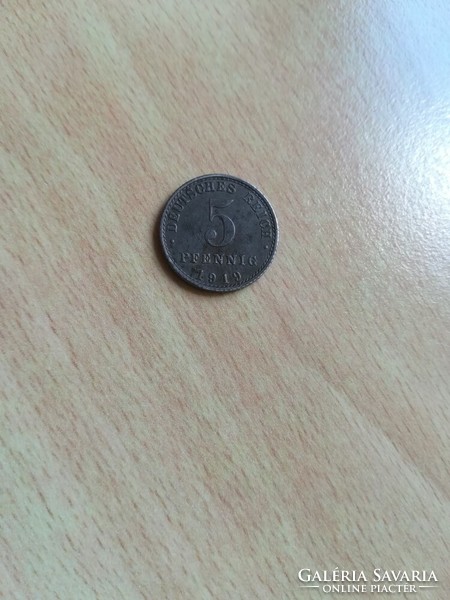 Germany 5 pfennig 1919