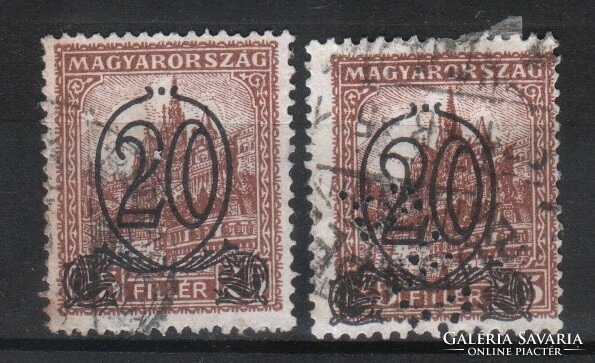 Pecsételt Magyar 1736 MBK 504 A, B   Kat ár.  4500 Ft.