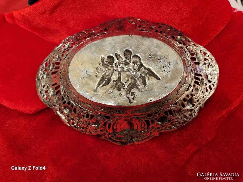 Offering baroque style 800 silver