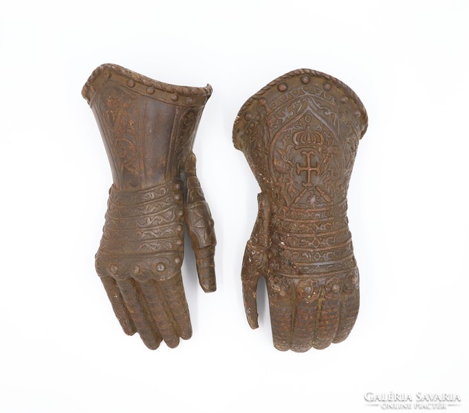 16. Copy of 19th century armor gloves 2 pcs