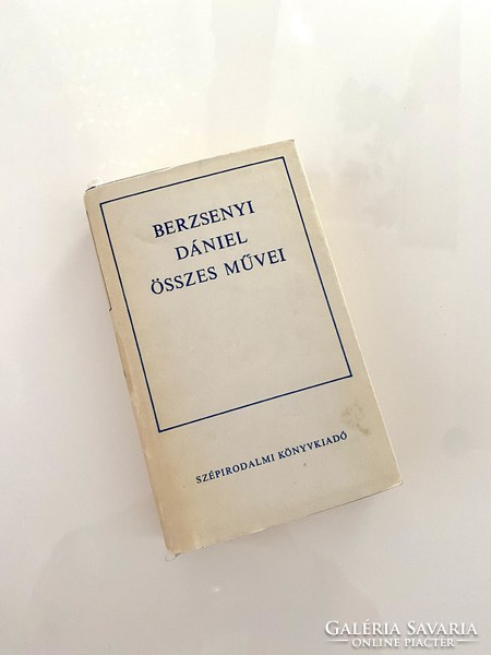 All the works of dániel Berzsenyi 1978 fiction book publisher