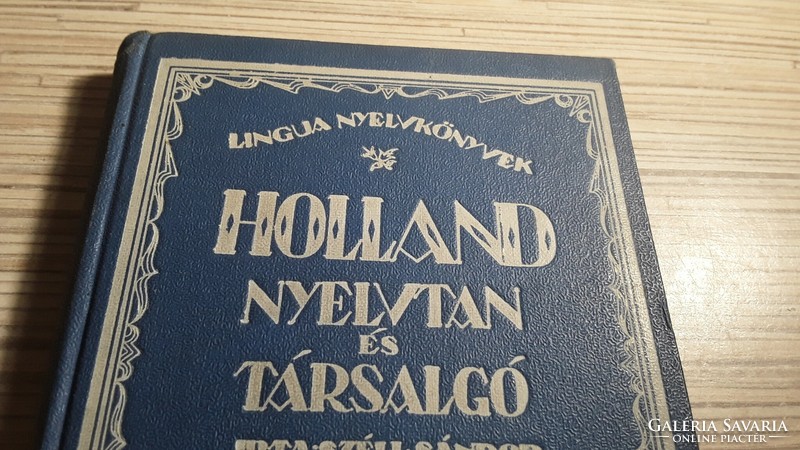 Antik Holland nyelvtan és társalgó. Lingua kiadó.