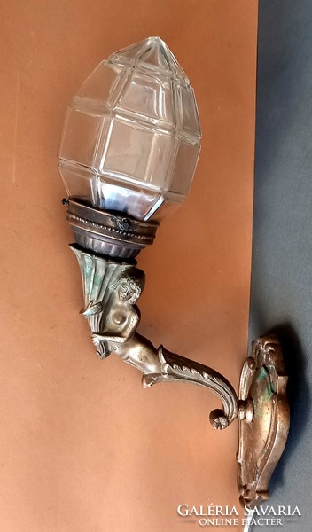 Bronze Art Deco wall arm lamp negotiable