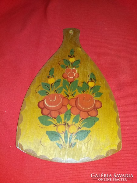 Old soviet cccp wall kitchen ornament painted pink folk artist cutting board according to pictures