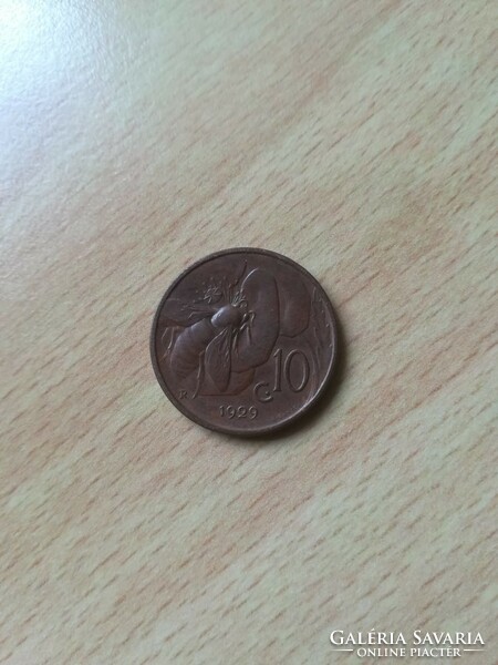Italy 10 centesimi 1929