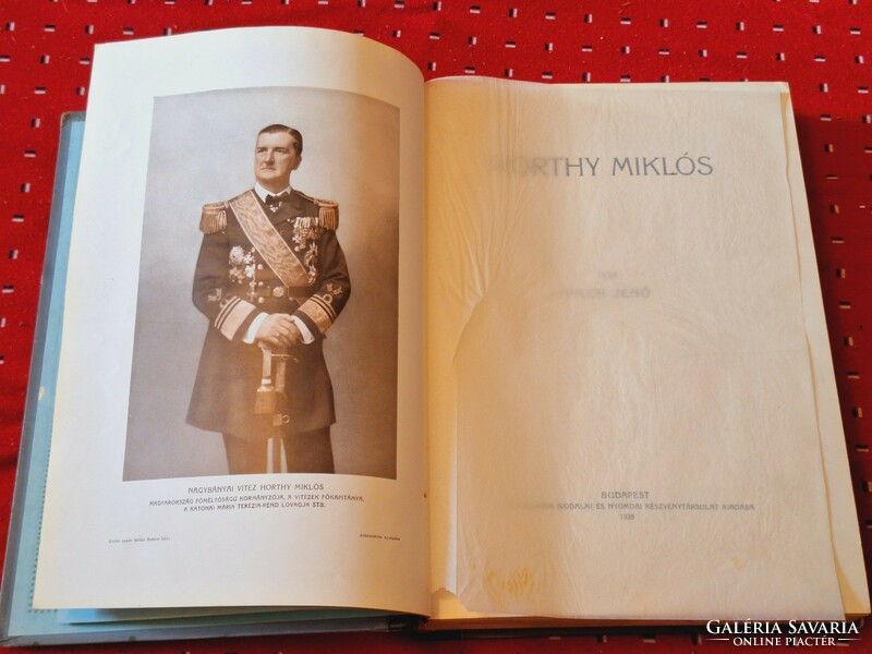 Rrr!! -1928-Prohibited list! -Jenő Pilch: Miklós Horthy -for the governor's ten-year jubilee -athenaeum-