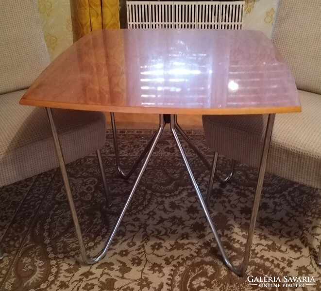 Bauhaus style, vintage, tubular table