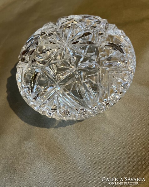Crystal jewelry box bonbonier