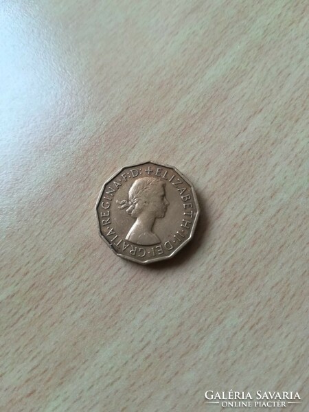 Egyesült Királyság - Anglia 3 Pence 1958