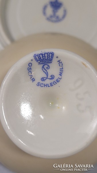 Oscar Schlegelmilch porcelán mokkás, kávés csésze