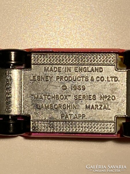 Matchbox Lamborghini with marzal box