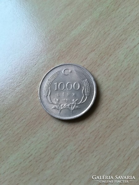 Törökország  1000 Lira 1991