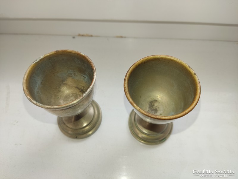 Berndorf antique cup egg holder miniature cup goblet