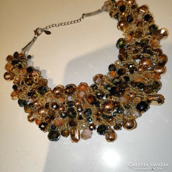 Beautiful Aldo crystal necklaces worth 22,000.-