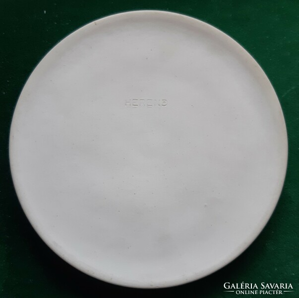 Vincze Pál: Szent Imre 1930, Herendi porcelán plakett, 112 mm